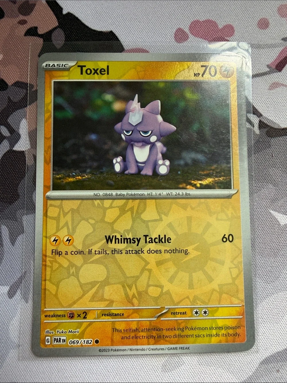 Toxel & Toxtricity Pokémon Evolution Card Lot ⚡ Reverse Holo | 4 Cards ✨5/$25✨